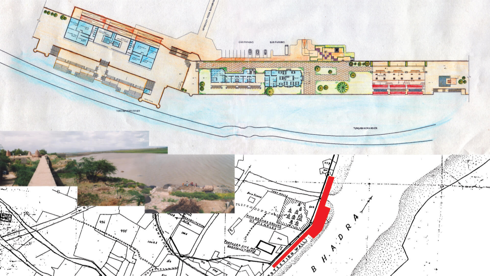 Tungabhadra Riverfront Development Plan - Alampur