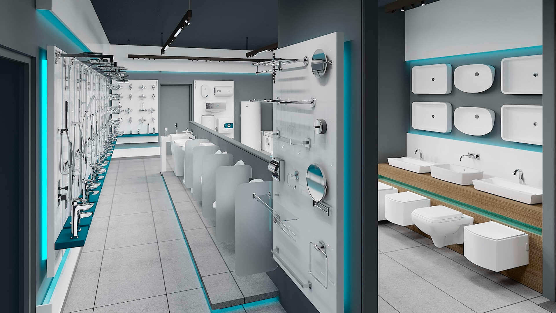 Jaquar Artize Showroom: Kailas Marbles