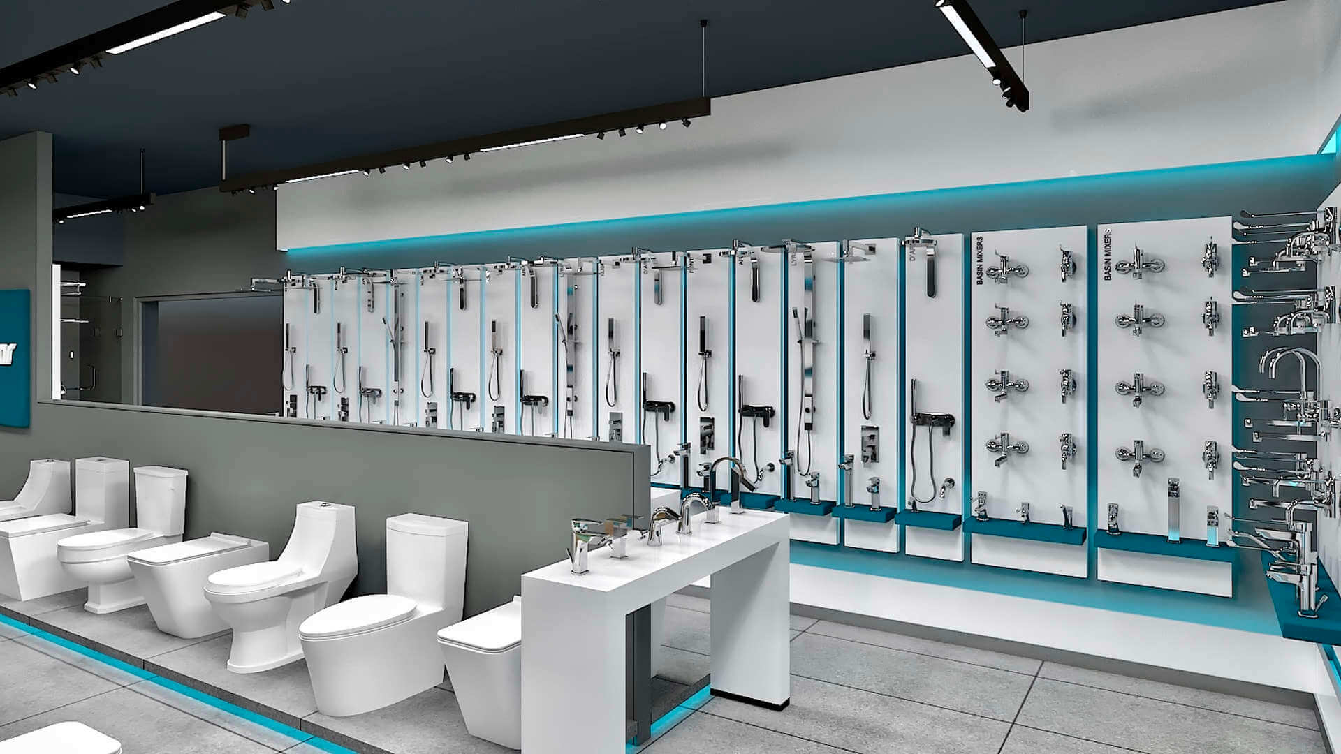 Jaquar Artize Showroom: Kailas Marbles