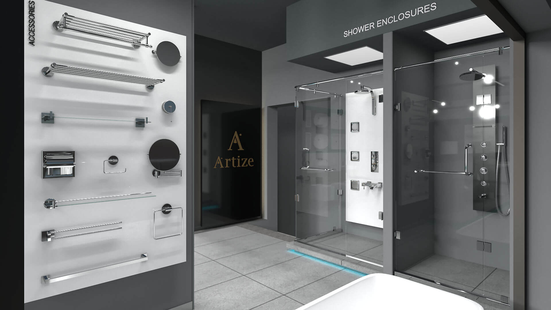 Jaquar Artize Showroom: Kailas Marbles